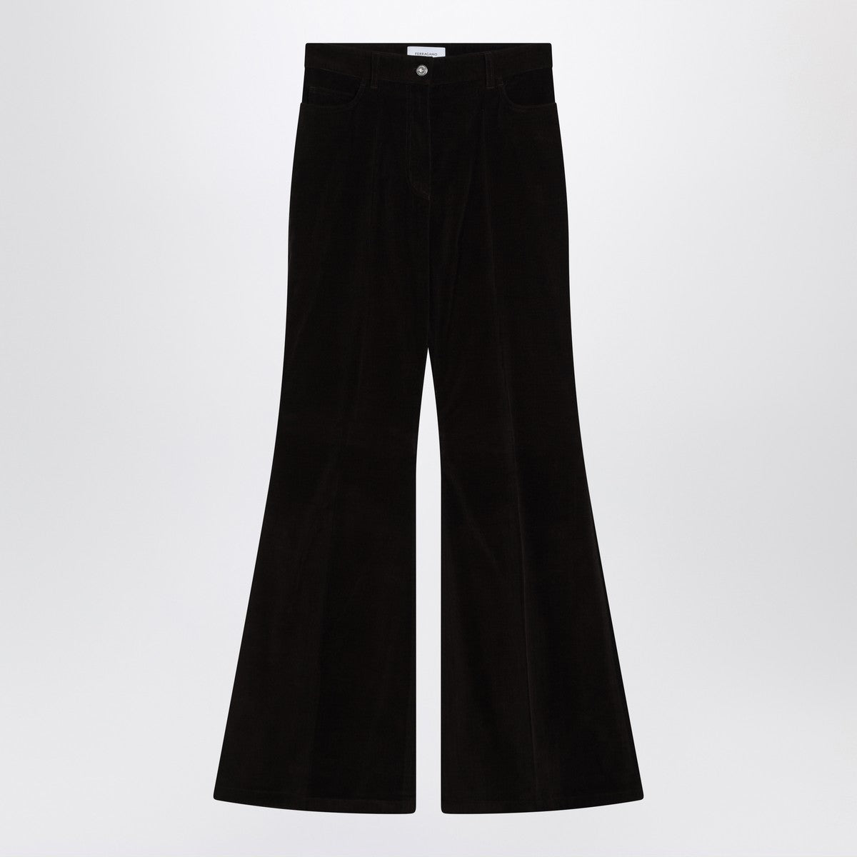 Ferragamo Espresso flared pants
